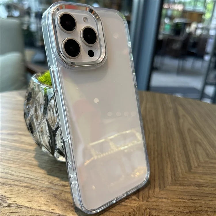 For iPhone 16 Pro Max Protective Case PC+TPU Hybrid Phone Cover