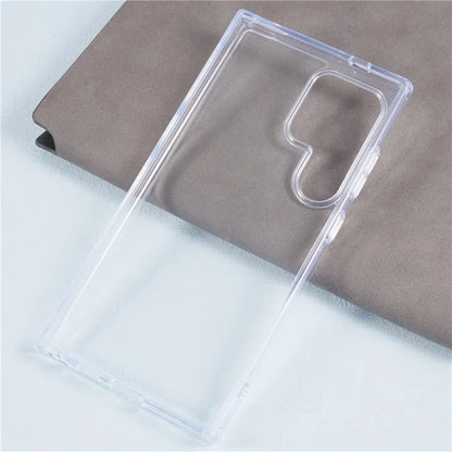 X-LEVEL For Samsung Galaxy S22 Ultra 5G Case Clear Hard PC Soft TPU Phone Cover Anti-Scratch
