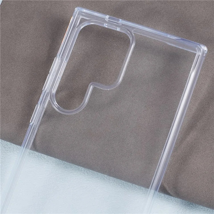 X-LEVEL For Samsung Galaxy S22 Ultra 5G Case Clear Hard PC Soft TPU Phone Cover Anti-Scratch