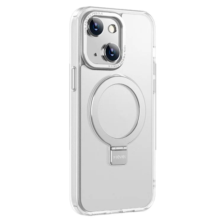 X-LEVEL For iPhone 14 Case  Compatible with MagSafe Kickstand TPU+PC Phone Cover