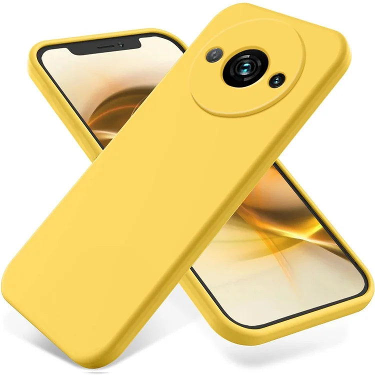 For Xiaomi Redmi A3x 4G Case Liquid Silicone Phone Cover with Wrist Strap