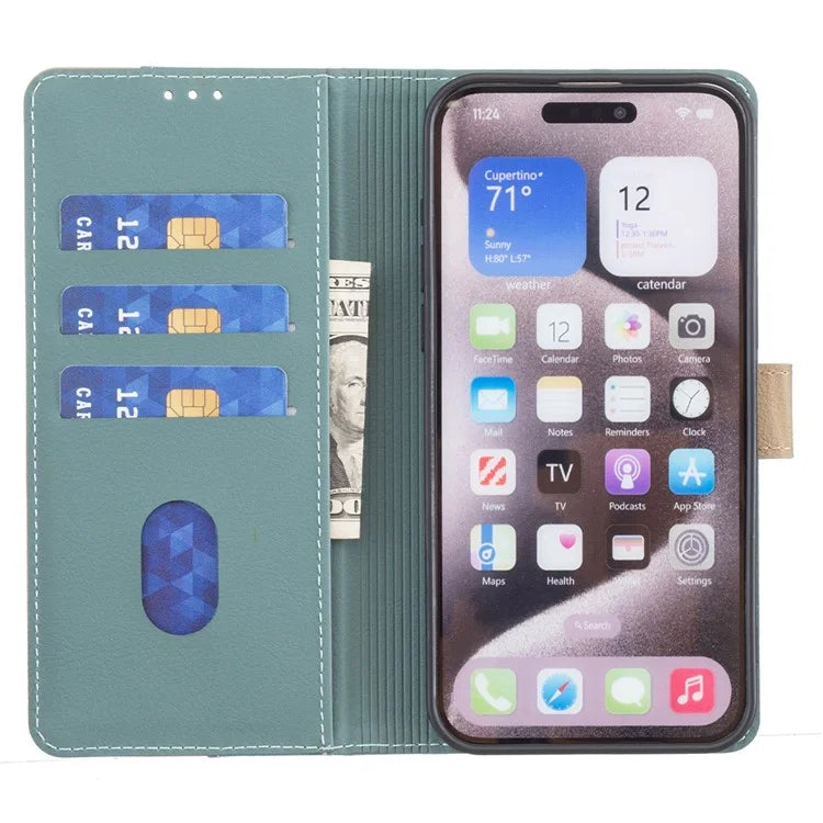 BINFEN COLOR BF33 For Samsung Galaxy S23+ Case Folio Flip Leather Cover RFID Blocking