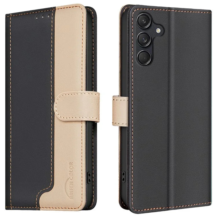 BINFEN COLOR BF33 For Samsung Galaxy A54 5G Case Wallet RFID Blocking Leather Cover