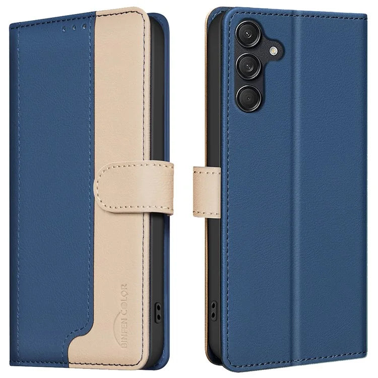 BINFEN COLOR BF33 For Samsung Galaxy A54 5G Case Wallet RFID Blocking Leather Cover