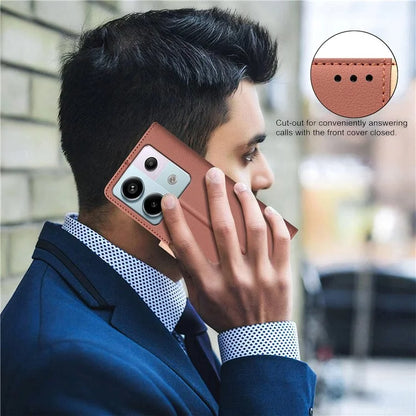 BINFEN COLOR BF33 For Xiaomi Poco X6 5G / Redmi Note 13 Pro 5G Case Leather Stand Phone Cover