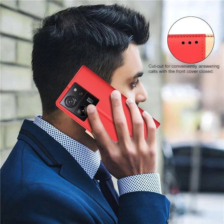 BINFEN COLOR BF33 For Xiaomi 13T / 13T Pro / Redmi K60 Ultra Leather Case Phone Wallet Cover