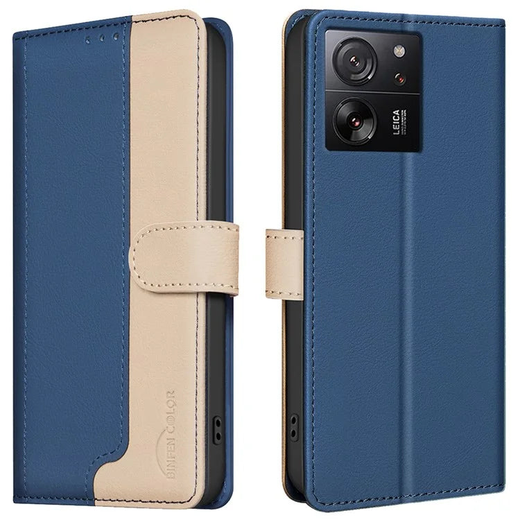 BINFEN COLOR BF33 For Xiaomi 13T / 13T Pro / Redmi K60 Ultra Leather Case Phone Wallet Cover