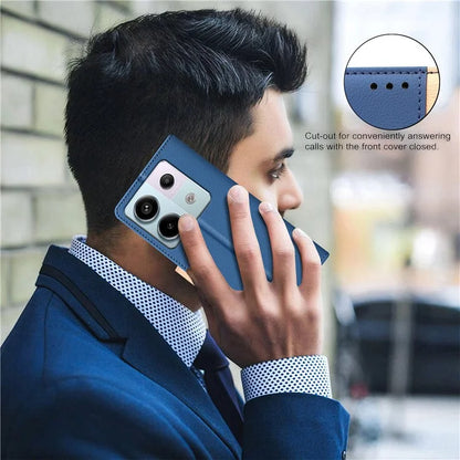 BINFEN COLOR BF33 For Xiaomi Redmi Note 13 Pro 4G / Poco M6 Pro 4G Leather Wallet Phone Case