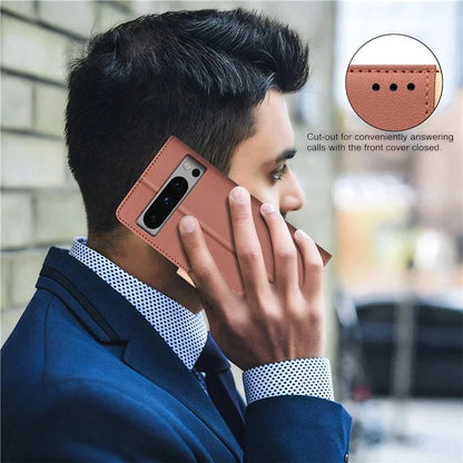 BINFEN COLOR BF33 For Google Pixel 8 Pro Wallet Case PU Leather RFID Blocking Phone Cover
