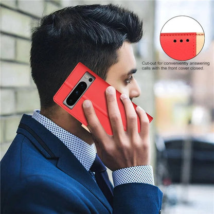 BINFEN COLOR BF33 For Google Pixel 8 Pro Wallet Case PU Leather RFID Blocking Phone Cover