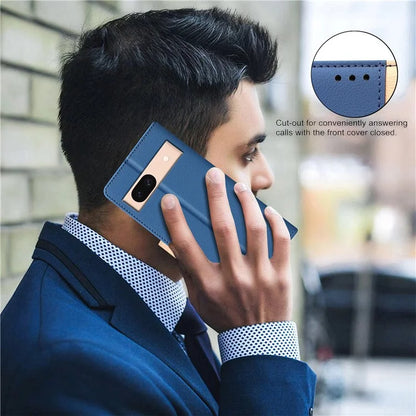 BINFEN COLOR BF33 For Google Pixel 8a Case RFID Blocking PU Leather Flip Phone Cover