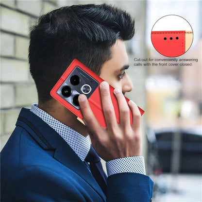 BINFEN COLOR BF33 For Infinix Note 40 Case RFID Blocking Leather Phone Cover Wallet