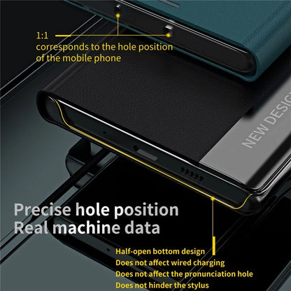 For Honor 200 Lite Case Anti-Drop Leather Phone Cover with Stand
