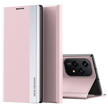 For Honor 200 Lite Case Anti-Drop Leather Phone Cover with Stand