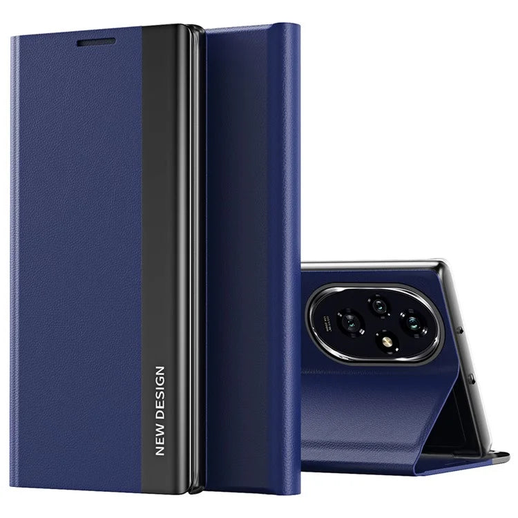 For Honor 200 Pro 5G Case Folding Stand PU Leather Protective Phone Cover