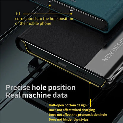 For Honor 200 Pro 5G Case Folding Stand PU Leather Protective Phone Cover