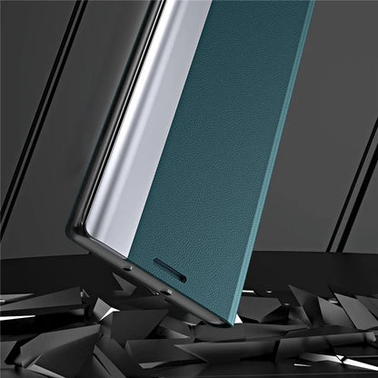 For Honor 200 Pro 5G Case Folding Stand PU Leather Protective Phone Cover