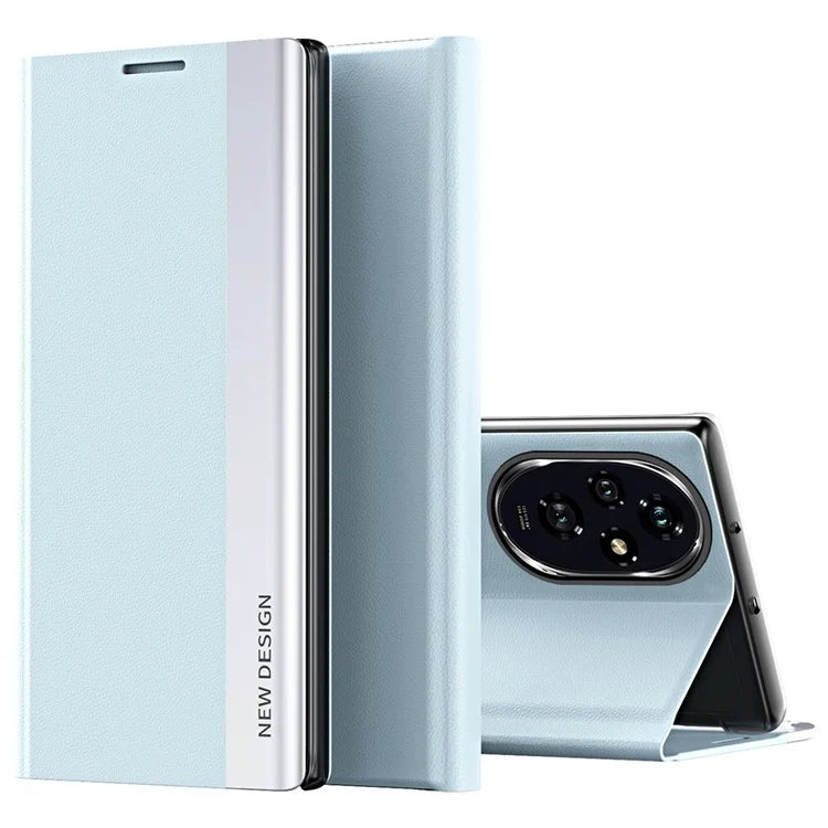 For Honor 200 5G Case PU Leather Electroplating Phone Cover Stand View