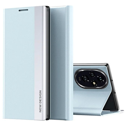 For Honor 200 5G Case PU Leather Electroplating Phone Cover Stand View