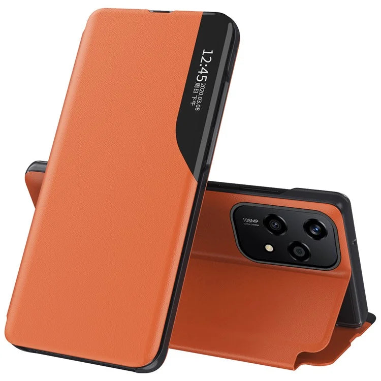 For Honor 200 Lite Case View Window Full Protection Leather Phone Cover