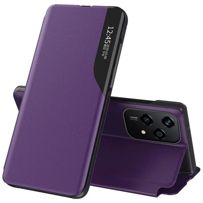 For Honor 200 Lite Case View Window Full Protection Leather Phone Cover