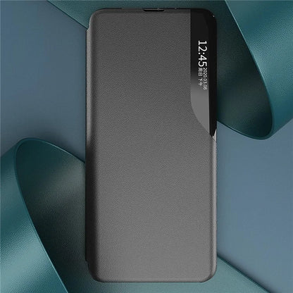 For Honor 200 5G Case View Window PU Leather Folio Flip Phone Cover