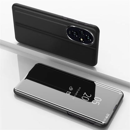 For Honor 200 Pro 5G Case View Window PU Leather Stand Phone Cover