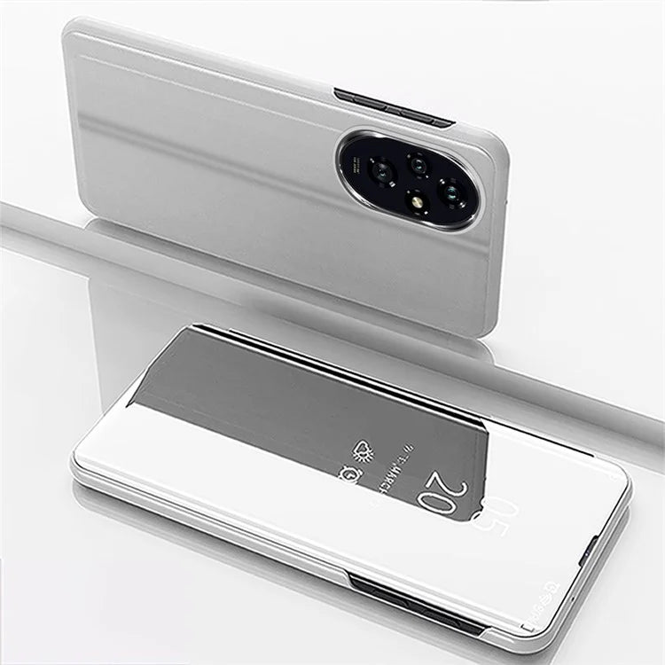 For Honor 200 Pro 5G Case View Window PU Leather Stand Phone Cover