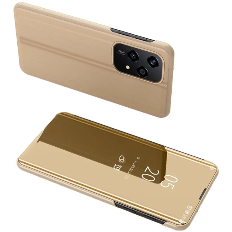 For Honor 200 Lite Case View Window Stand Leather Flip Phone Cover