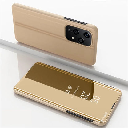 For Honor 200 Lite Case View Window Stand Leather Flip Phone Cover