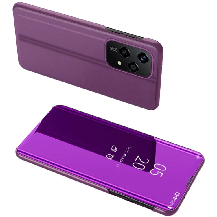 For Honor 200 Lite Case View Window Stand Leather Flip Phone Cover