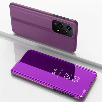 For Honor 200 Lite Case View Window Stand Leather Flip Phone Cover