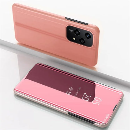 For Honor 200 Lite Case View Window Stand Leather Flip Phone Cover
