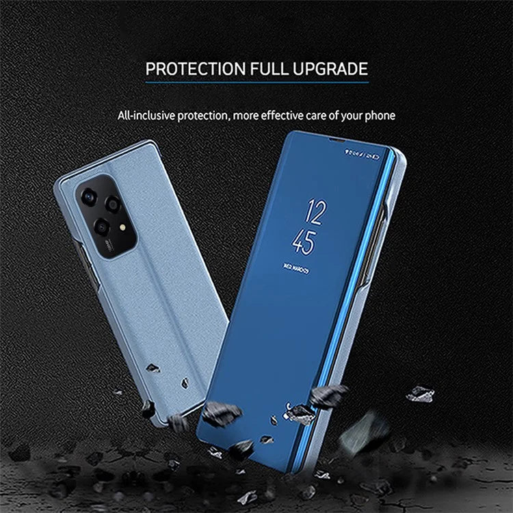 For Honor 200 Lite Case View Window Stand Leather Flip Phone Cover