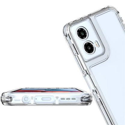 For Motorola Moto G45 5G / G34 5G Case 3-in-1 Acrylic+TPU Protective Phone Cover