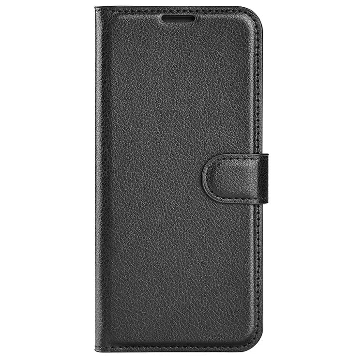For Motorola Edge (2024) 5G Wallet Case Litchi Texture Leather Phone Cover