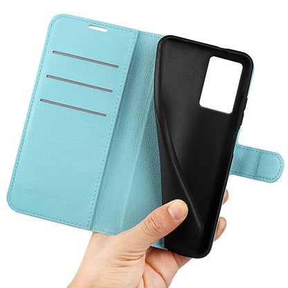 For Motorola Edge (2024) 5G Wallet Case Litchi Texture Leather Phone Cover