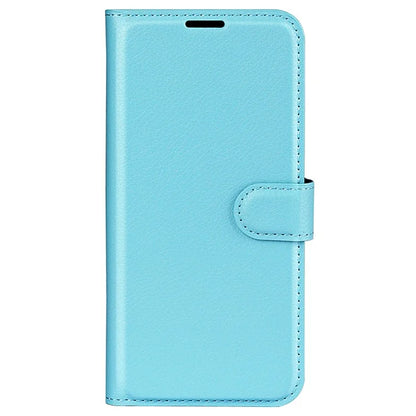 For Motorola Edge (2024) 5G Wallet Case Litchi Texture Leather Phone Cover