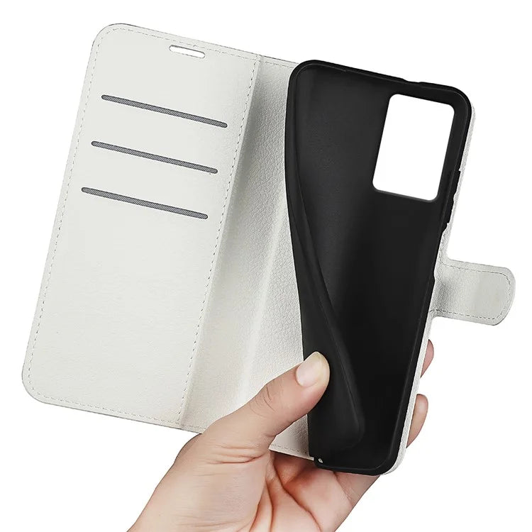 For Motorola Edge (2024) 5G Wallet Case Litchi Texture Leather Phone Cover