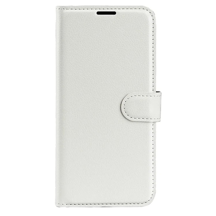 For Motorola Edge (2024) 5G Wallet Case Litchi Texture Leather Phone Cover
