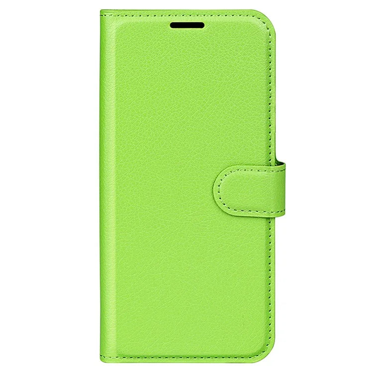 For Motorola Edge (2024) 5G Wallet Case Litchi Texture Leather Phone Cover