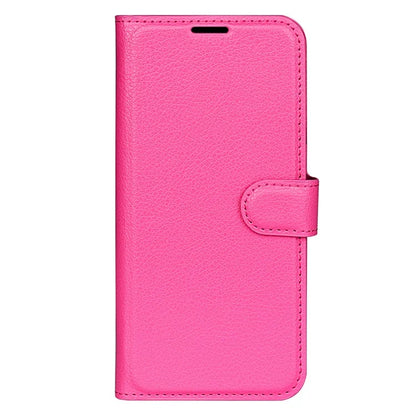 For Motorola Edge (2024) 5G Wallet Case Litchi Texture Leather Phone Cover