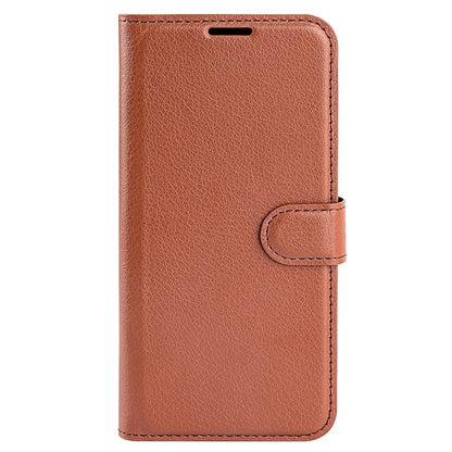 For Motorola Edge (2024) 5G Wallet Case Litchi Texture Leather Phone Cover
