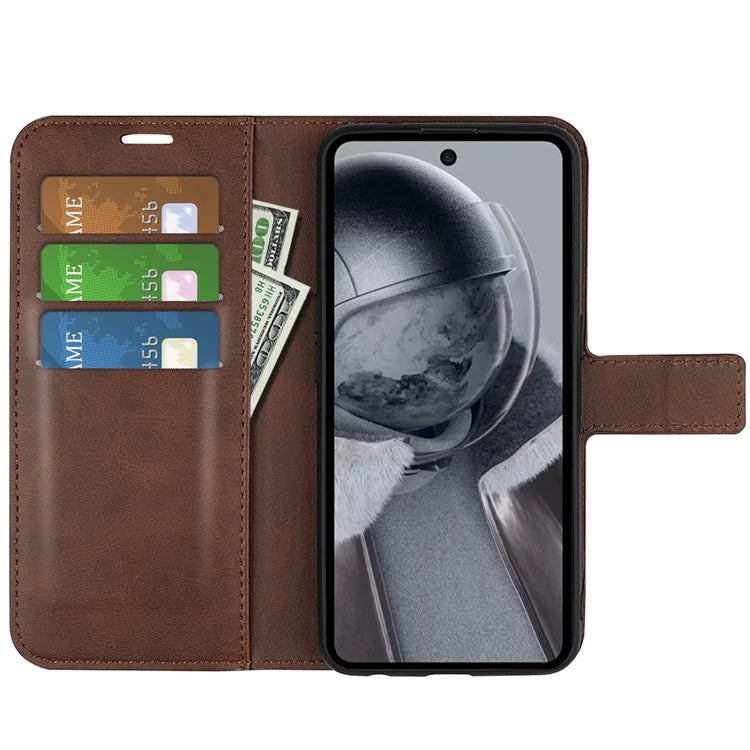 For HMD Pulse / Pulse+ / Pulse Pro Case Calf Texture Leather Stand Phone Cover