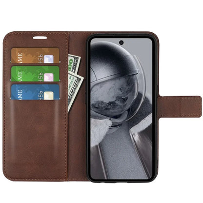 For HMD Pulse / Pulse+ / Pulse Pro Case Calf Texture Leather Stand Phone Cover