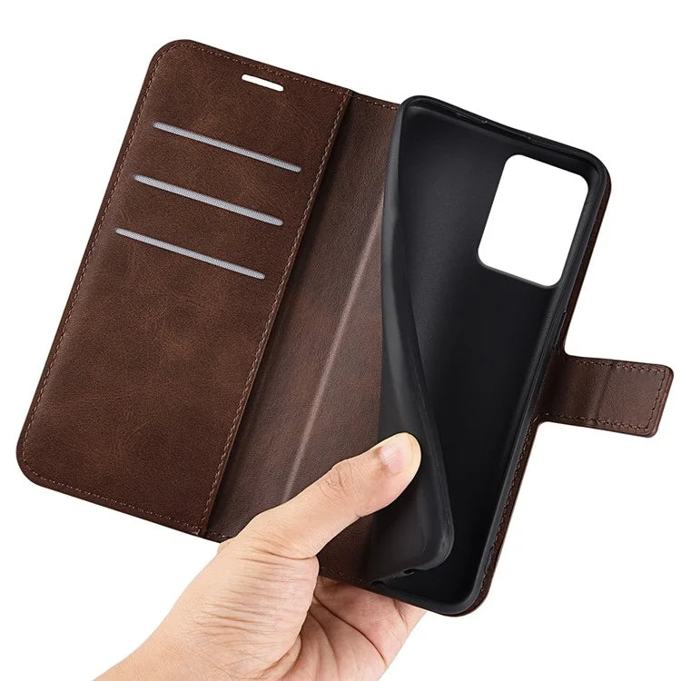 For HMD Pulse / Pulse+ / Pulse Pro Case Calf Texture Leather Stand Phone Cover