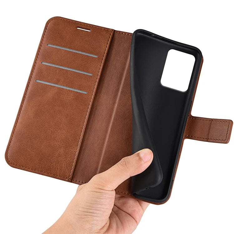 For HMD Pulse / Pulse+ / Pulse Pro Case Calf Texture Leather Stand Phone Cover