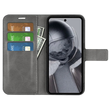 For HMD Pulse / Pulse+ / Pulse Pro Case Calf Texture Leather Stand Phone Cover