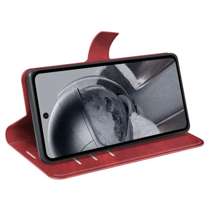 For HMD Pulse / Pulse+ / Pulse Pro Case Calf Texture Leather Stand Phone Cover