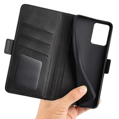 For HMD Pulse / Pulse+ / Pulse Pro Wallet Case Calf Texture Leather Stand Phone Cover